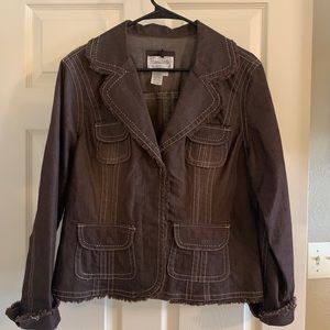 💕Livu a Little Women’s Jean Jacket Size Large!